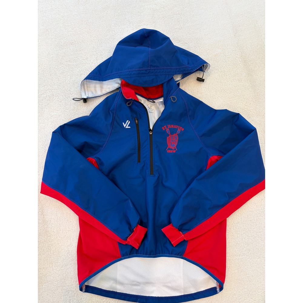 JL Racing LG Anorak St Ignatius Chicago Crew Rowing Jacket Windbreaker College